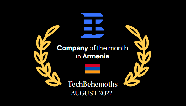 company of the month badge by techbehemoths
